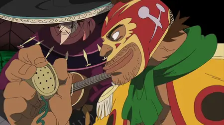 One Piece (1999 S13E45 A Special Presentation Related to the Movie! A Gold Lions Ambition on the Move! Koten Gars