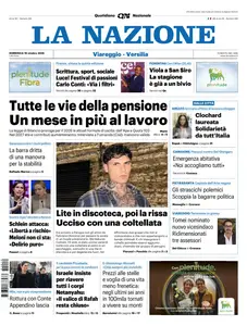 La Nazione Viareggio Versilia - 19 Ottobre 2025