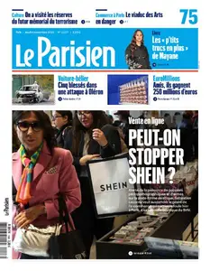Le Parisien du Jeudi 6 Novembre 2025