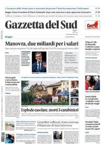 Gazzetta del Sud Reggio Calabria - 15 Ottobre 2025