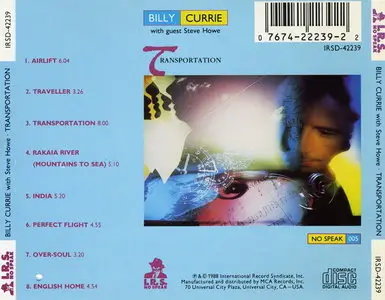 Billy Currie with Steve Howe - Transportation (1988)