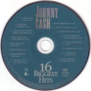 Johnny Cash - 16 Biggest Hits (1999) {Columbia Legacy} **[RE-UP]**