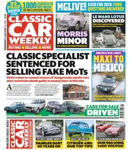 Classic Car Weekly – 03 April 2019