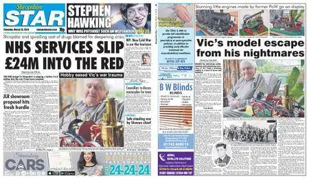 Shropshire Star Shrewsbury Edition – March 15, 2018