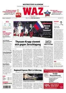 WAZ Westdeutsche Allgemeine Zeitung Moers - 06. Dezember 2017