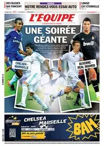 L'Equipe - Mardi 28 Septembre 2010