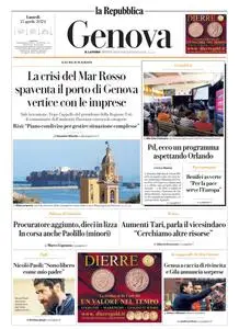 la Repubblica Genova - 15 Aprile 2024