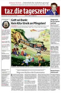 Tageszeitung TAZ vom 22 Mai 2015