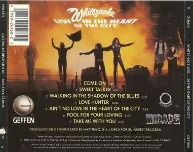 Whitesnake - Live in The Heart Of The City (1980)