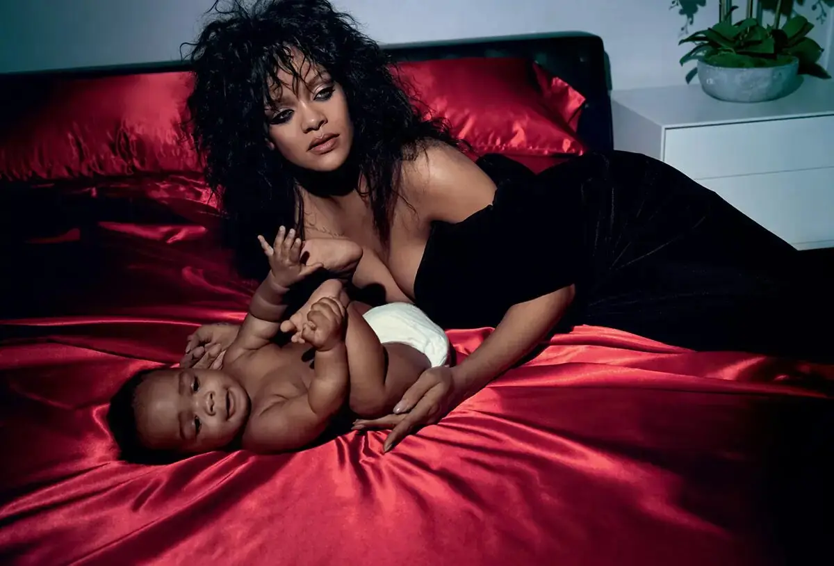 A family affair: Rihanna's partner and loved ones during her pregnancy