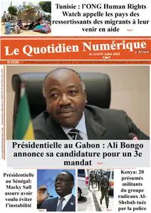 Quotidien Numérique d'Afrique – 10 juillet 2023
