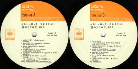 VA - Best Rock Collection Vol. 1 & 2 (1974) {CBS/Sony Japan}