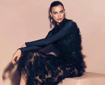 Irina Shayk by Miguel Reveriego for Vogue Arabia February 2018