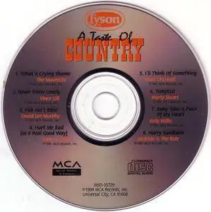 VA - Tyson: A Taste Of Country (1995) {MCA} **[RE-UP]**