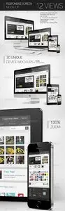 GraphicRiver Responsive Screen Mock-Up 7414672