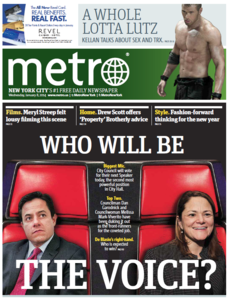 Metro [USA - New York], 08. Januar 2014