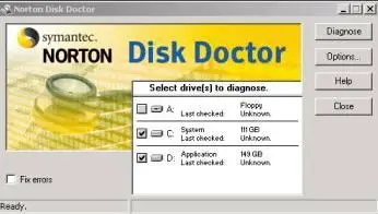 Portable Norton Disk Doctor 2007