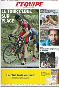 L'Equipe Edition du Lundi 16 Juillet 2012