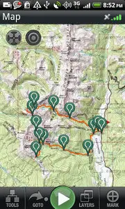 Backpacker GPS Trails Pro v5.3.2 Android