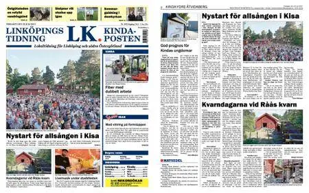 Linköpings Tidning & Kinda-Posten – 25 juli 2017