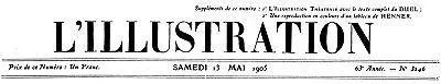 «L'Illustration, No. 3246, 13 Mai 1905» by Various