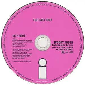 Spooky Tooth & Mike Harrison - The Last Puff (1970) [Universal Music, UICY-20035, Japan]