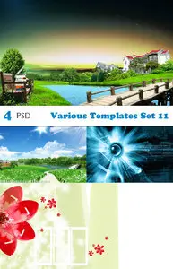 PSD - Various Templates Set 11