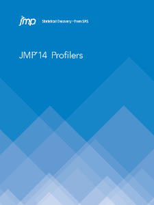 JMP 14 : Profilers