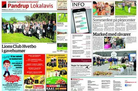 Pandrup Lokalavis – 20. juni 2017