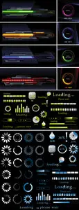 Preloaders Vector
