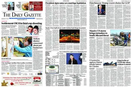 The Daily Gazette – December 14, 2022
