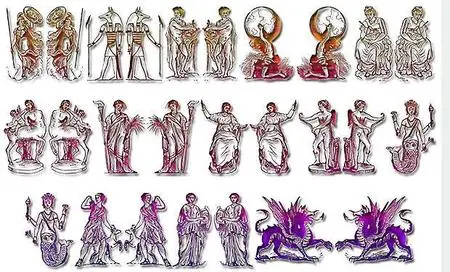 Mythology brushes for Photoshop 