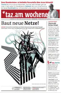 Tageszeitung TAZ vom 18 Januar 2014