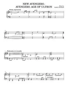 New Avengers - Danny Elfman (Piano Solo)