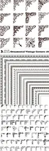 Vectors - Ornamental Vintage Corners 18