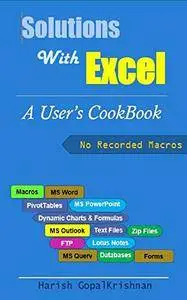 Solutions with Excel: A user's cookbook