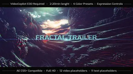 Fractal Trailer - Project for After Effects (VideoHive)