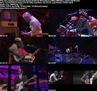 Crossroads Eric Clapton Guitar Festival 2013