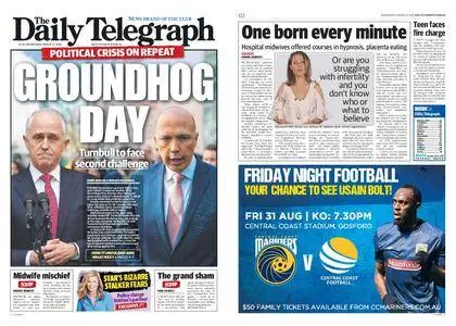 The Daily Telegraph (Sydney) – August 22, 2018