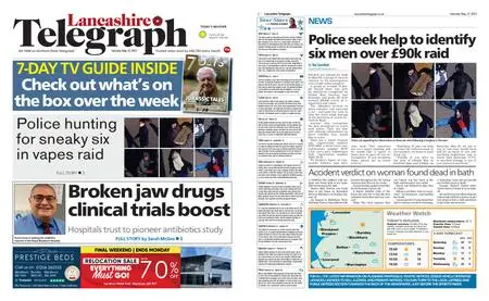 Lancashire Telegraph (Blackburn, Darwen, Hyndburn, Ribble Valley) – May 27, 2023