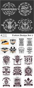 Vectors - T-shirt Design Set 7