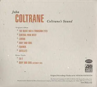 John Coltrane - Coltrane's Sound (1964) {1999 Rhino}