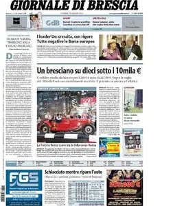IL GIORNALE DI BRESCIA 18 MAGGIO 2012