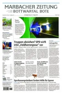 Marbacher Zeitung - 10. August 2019
