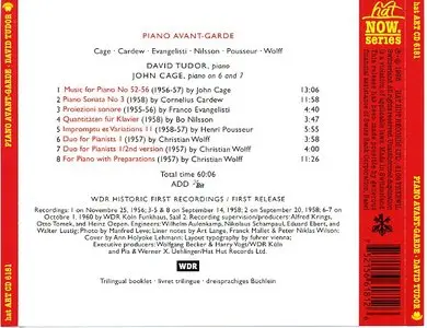David Tudor - Piano Avant-Garde