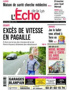 L'Echo de la Lys - 23 août 2018