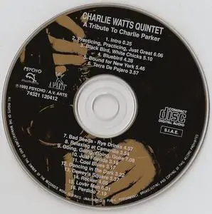 Charlie Watts Quintet - A Tribute to Charlie Parker with Strings (1992) {Psycho--Continuum 74321120412}