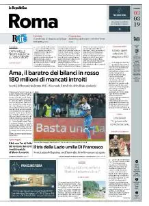 la Repubblica Roma - 3 Marzo 2019