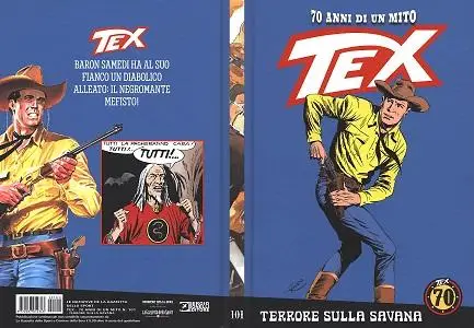 Tex - 70 Anni Di Un Mito - Volume 101 - Terrore Sulla Savana