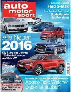 Auto Motor und Sport – 26. November 2015